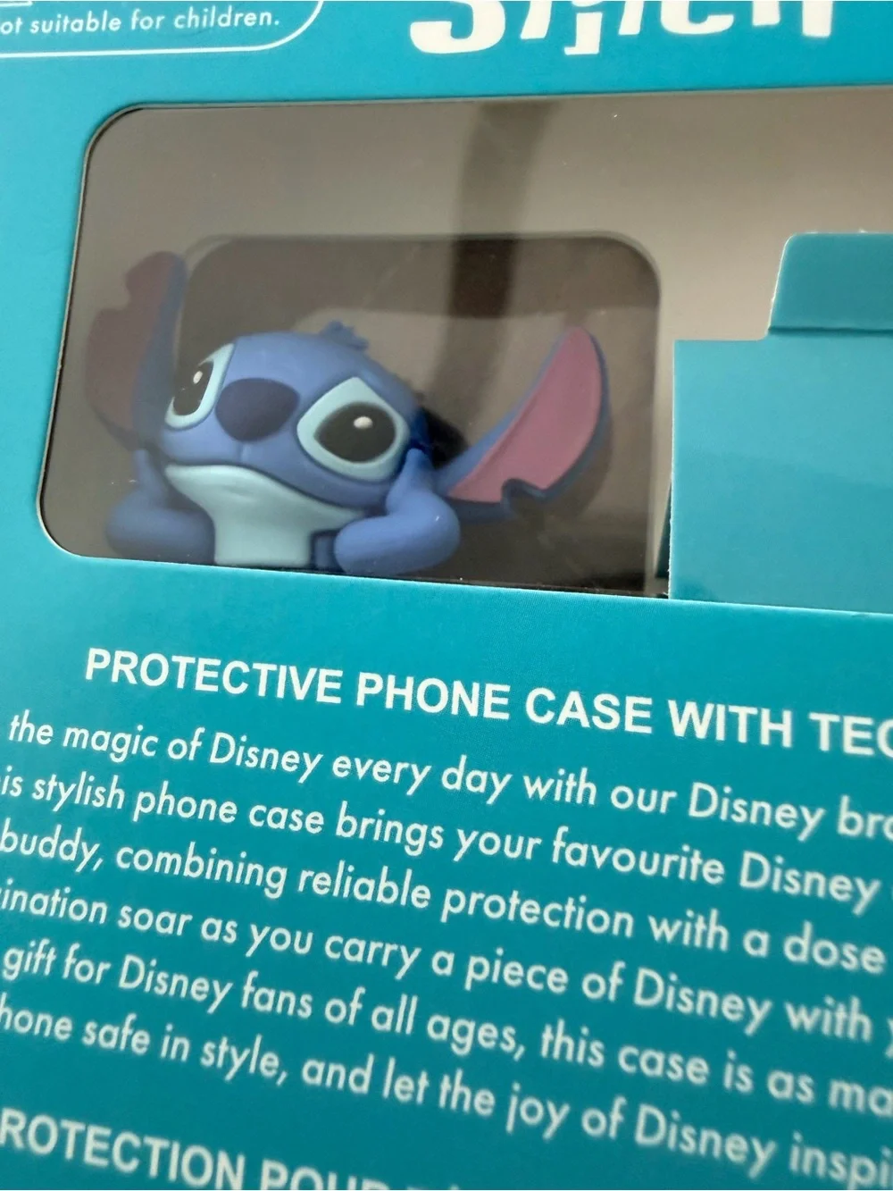 Disney Stitch Multi-Blue iPhone 15 Pro Max Case with Tech Buddy